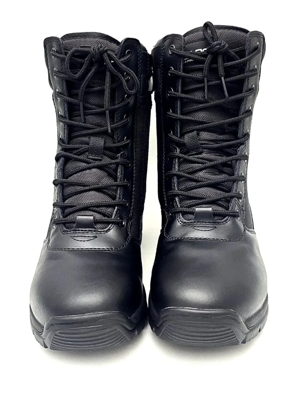 LA Police Gear LAPG Core Combat Boot Black Zipper Tactical Boots Men’s Size 7R